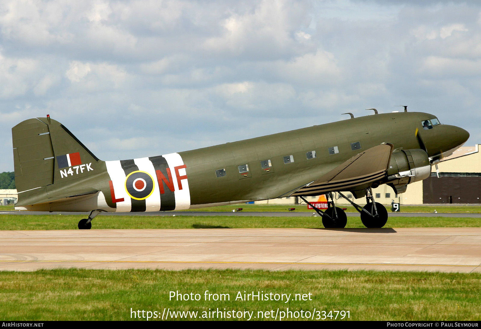 Aircraft Photo of N47FK | Douglas C-47A Skytrain | UK - Air Force | AirHistory.net #334791