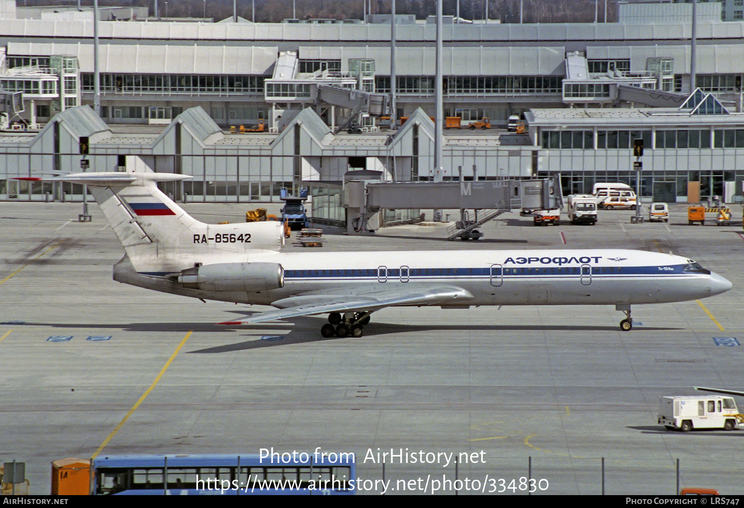 Aircraft Photo of RA-85642 | Tupolev Tu-154M | Aeroflot | AirHistory.net #334830