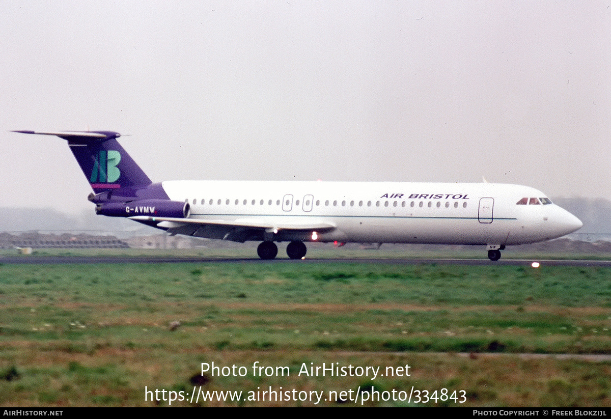 Aircraft Photo of G-AVMW | BAC 111-510ED One-Eleven | Air Bristol | AirHistory.net #334843