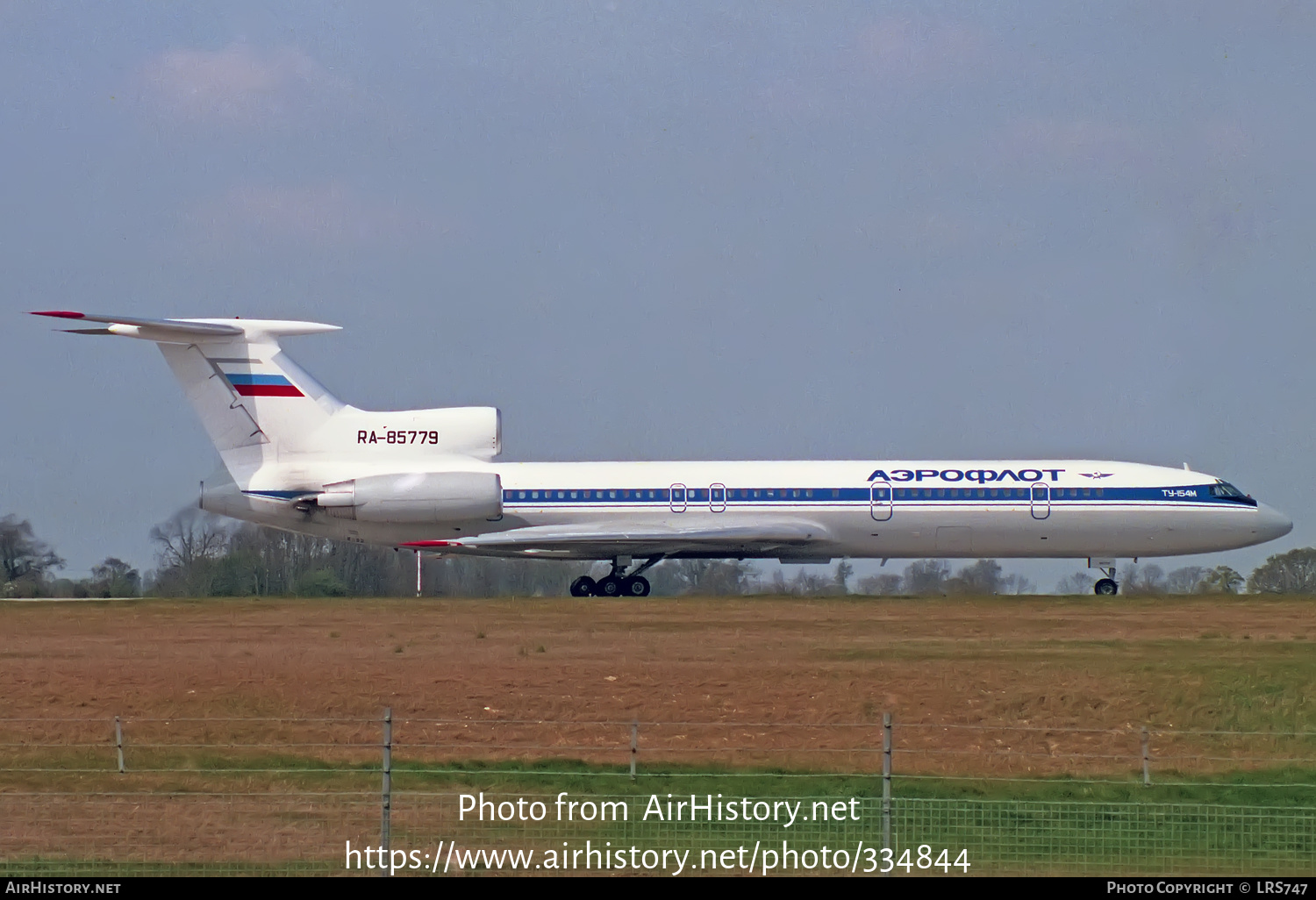 Aircraft Photo of RA-85779 | Tupolev Tu-154M | Aeroflot | AirHistory.net #334844