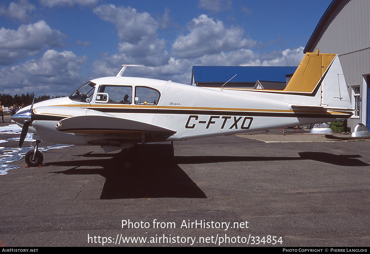 Aircraft Photo Of C Ftxo Piper Pa 23 160 Apache Airhistory Net