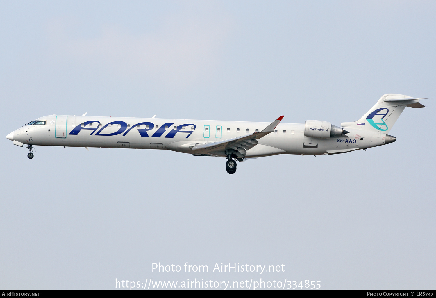 Aircraft Photo of S5-AAO | Bombardier CRJ-900 NG (CL-600-2D24) | Adria Airways | AirHistory.net #334855