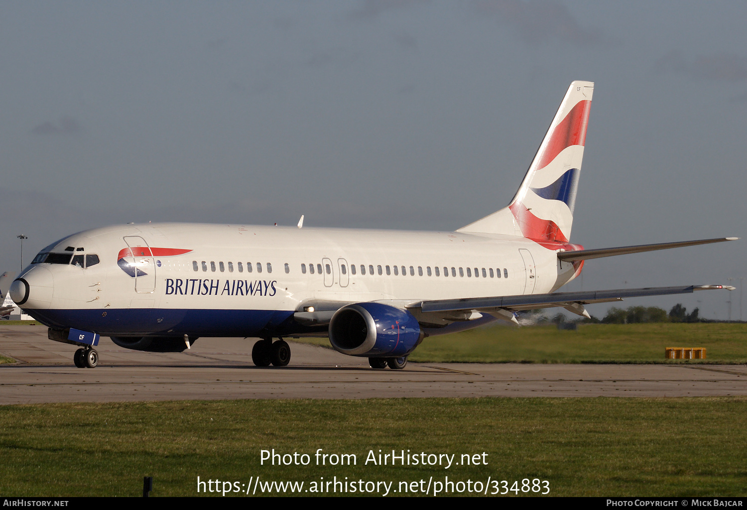 Aircraft Photo of G-DOCF | Boeing 737-436 | British Airways | AirHistory.net #334883