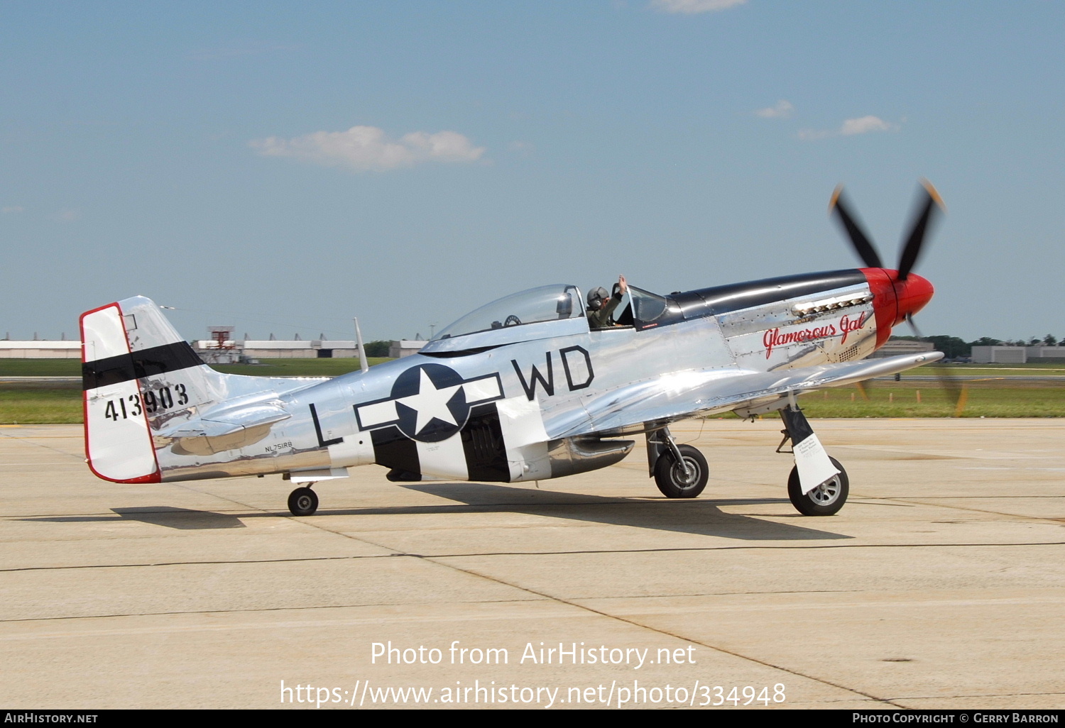 Aircraft Photo of N751RB / NL751RB / 44-13903 | North American P-51D Mustang | USA - Air Force | AirHistory.net #334948