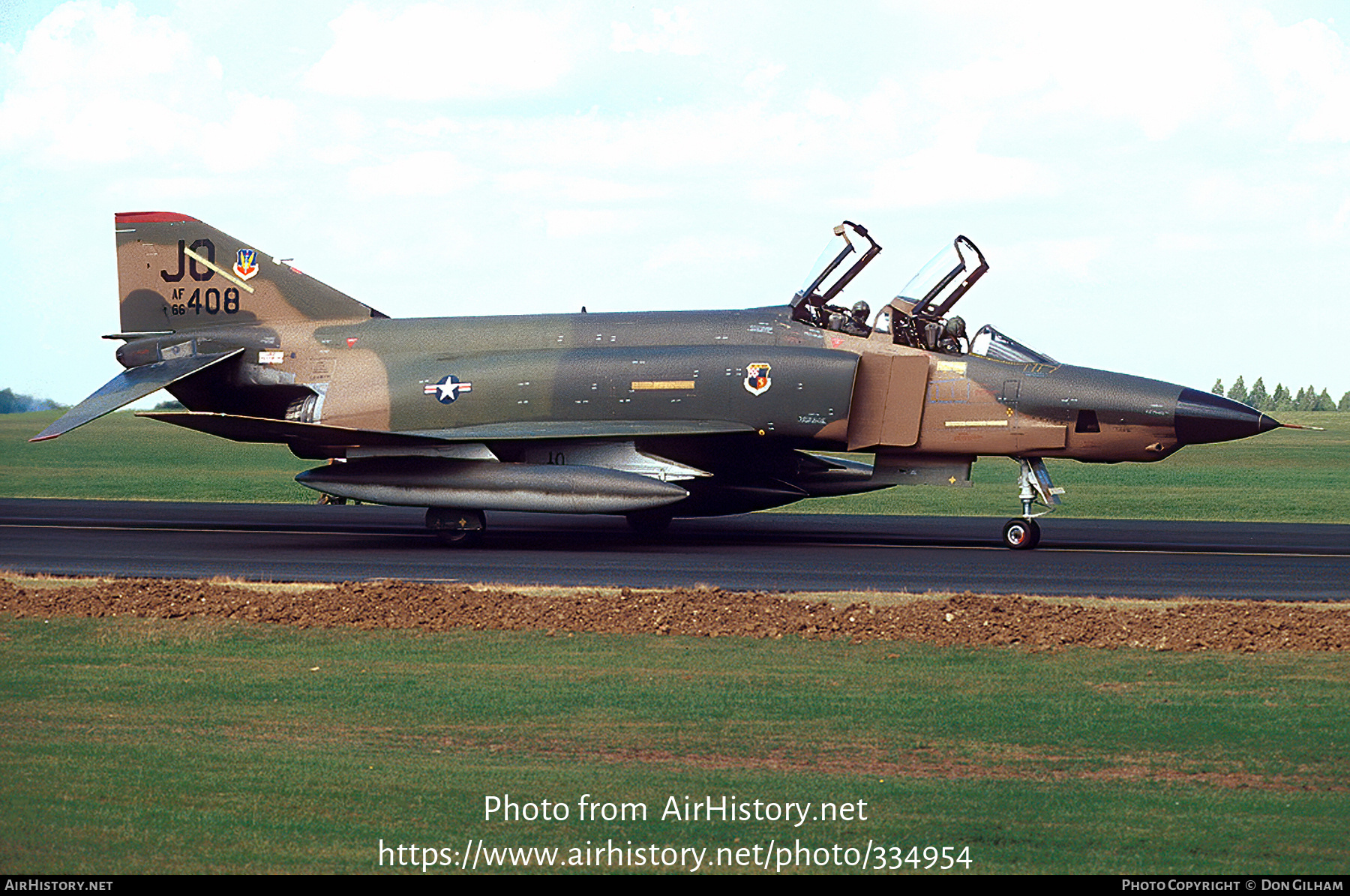 Aircraft Photo of 66-0408 | McDonnell Douglas RF-4C Phantom II | USA - Air Force | AirHistory.net #334954