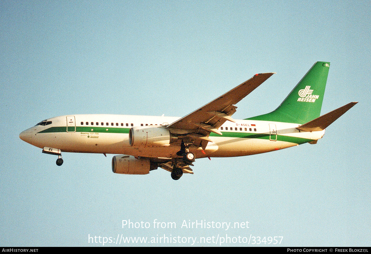 Aircraft Photo of D-AGEL | Boeing 737-75B | Germania | AirHistory.net #334957