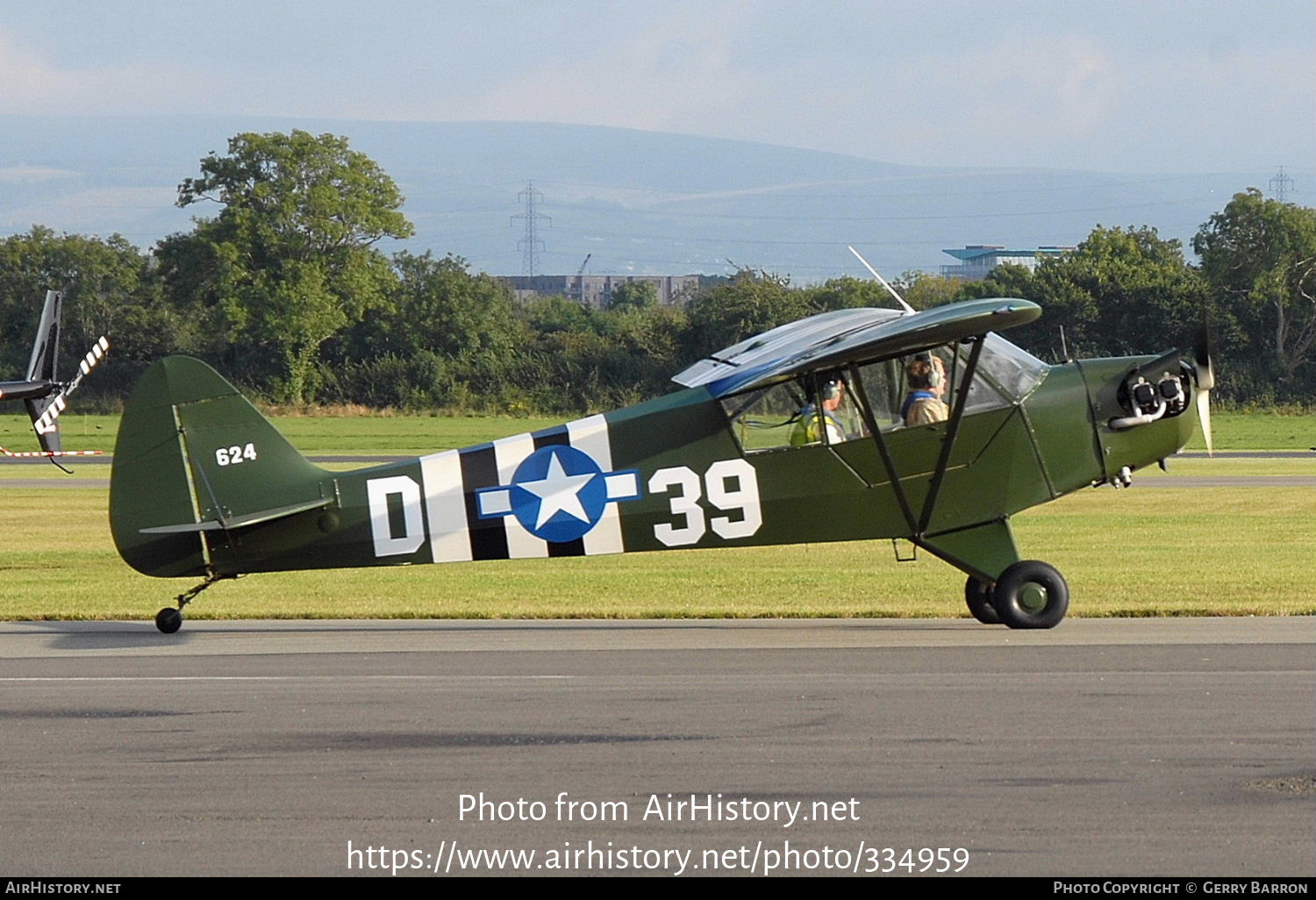 Aircraft Photo of G-BVMH / 39624 | Wag-Aero Sport Trainer | USA - Air Force | AirHistory.net #334959