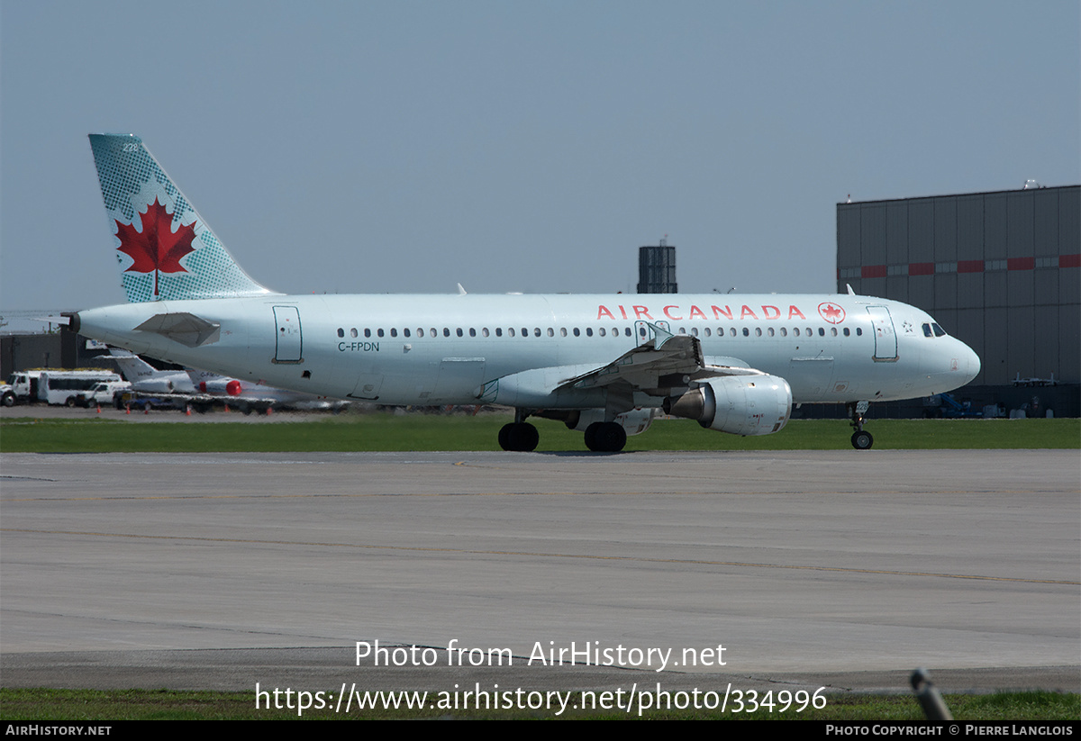 Aircraft Photo of C-FPDN | Airbus A320-211 | Air Canada | AirHistory.net #334996