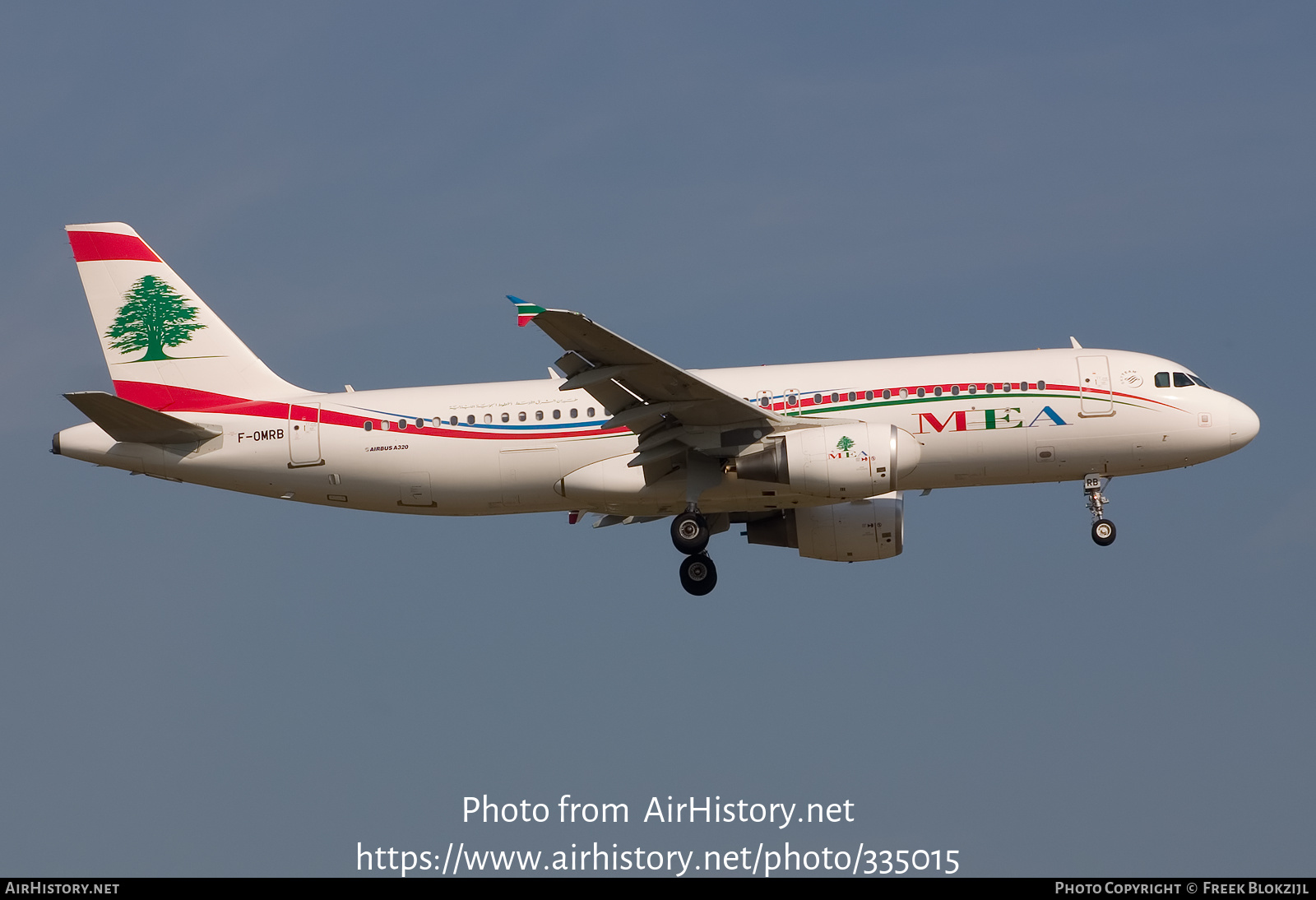 Aircraft Photo of F-OMRB | Airbus A320-214 | MEA - Middle East Airlines | AirHistory.net #335015