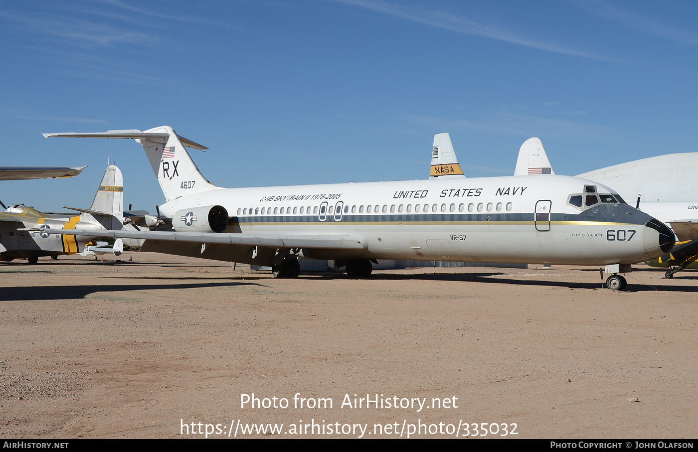 Aircraft Photo of 164607 / 4607 | McDonnell Douglas C-9B Skytrain II | USA - Navy | AirHistory.net #335032