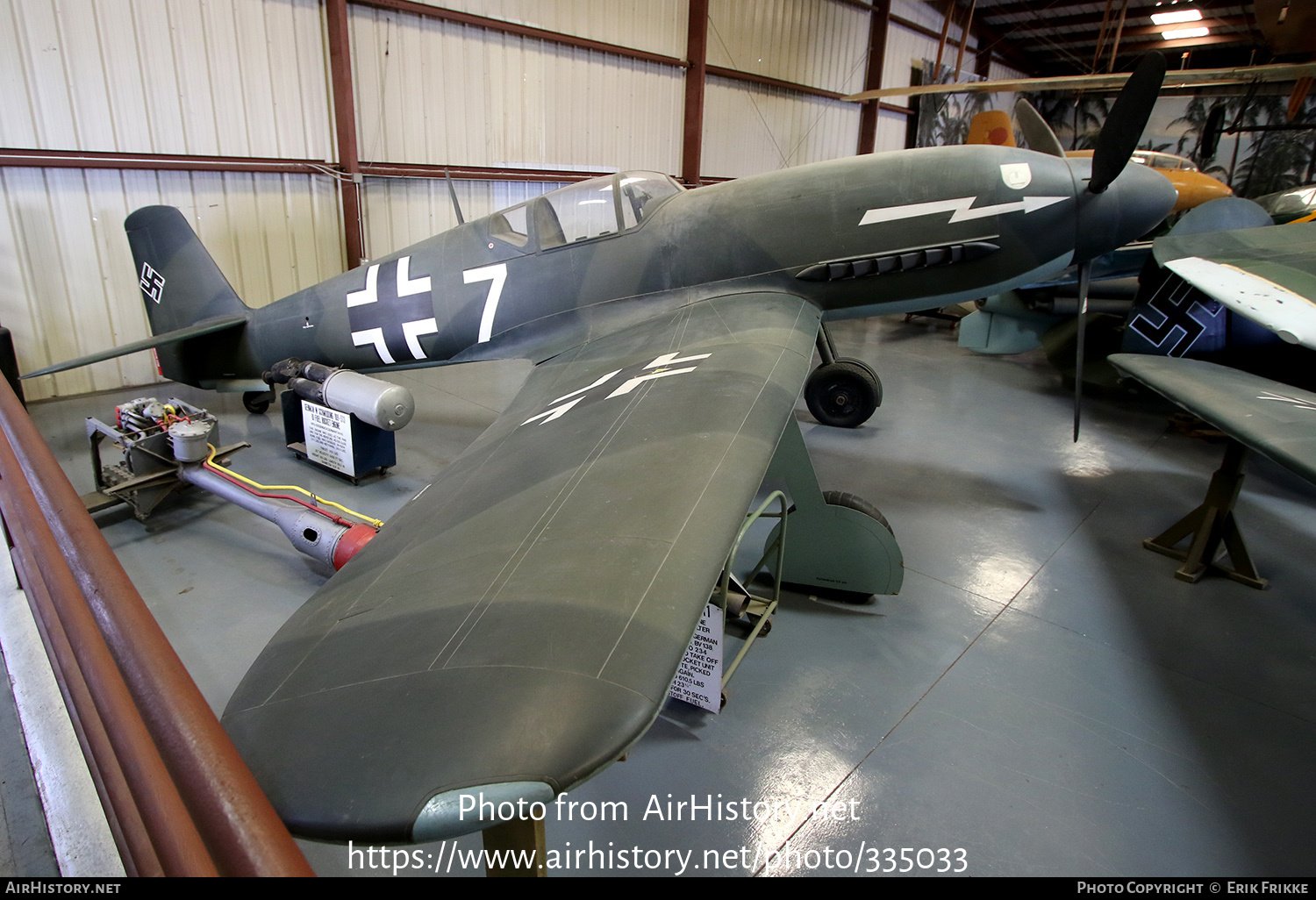 Aircraft Photo of 7 | Heinkel He 100D-1 (replica) | Germany - Air Force | AirHistory.net #335033