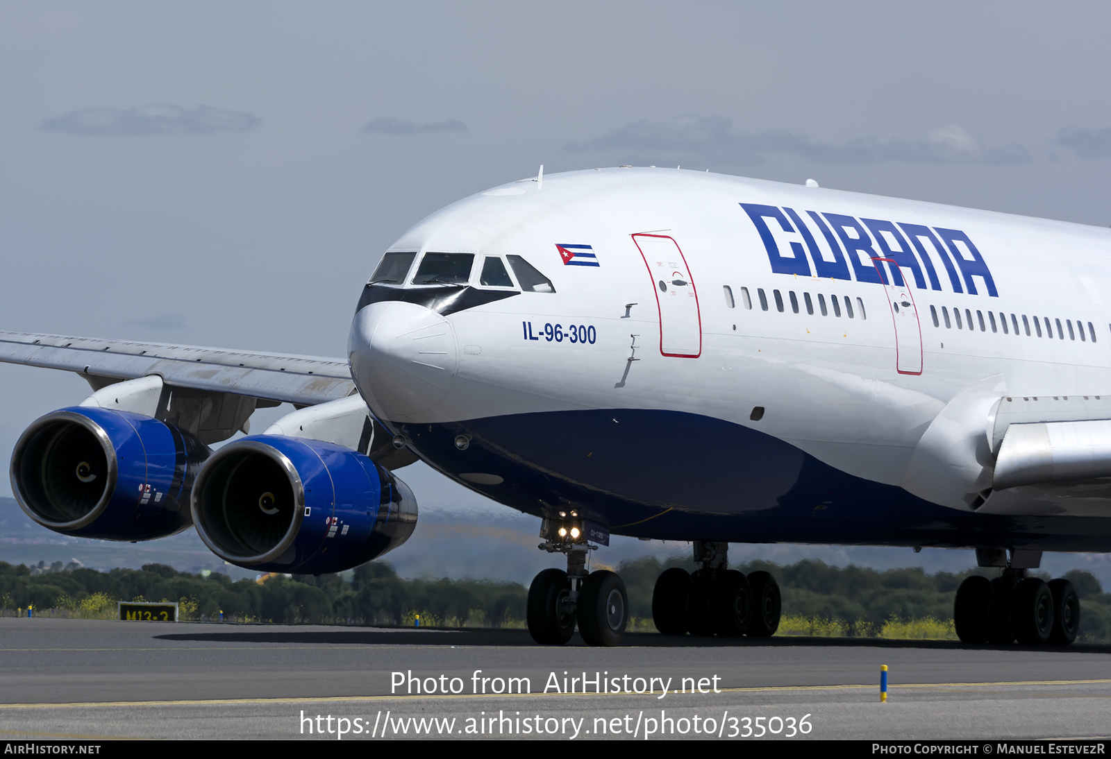 Aircraft Photo of CU-T1251 | Ilyushin Il-96-300 | Cubana | AirHistory.net #335036