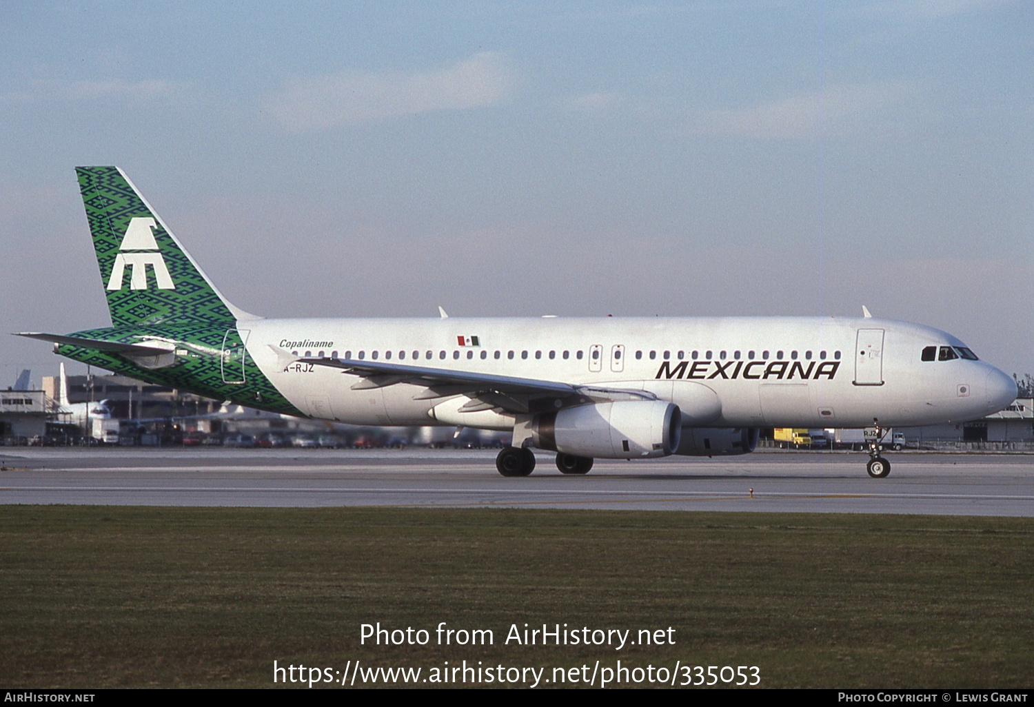 Aircraft Photo of XA-RJZ | Airbus A320-231 | Mexicana | AirHistory.net #335053