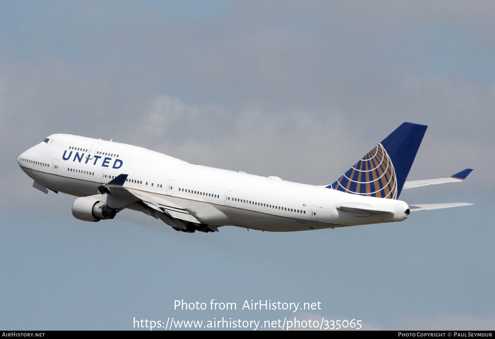 Aircraft Photo of N122UA | Boeing 747-422 | United Airlines | AirHistory.net #335065