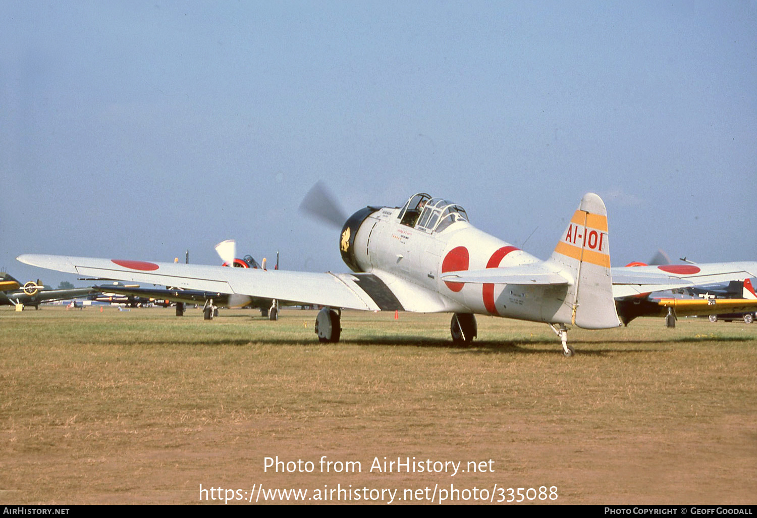 Aircraft Photo of N296W / A1-101 | North American T-6 / A6M Zero (mod) | Japan - Navy | AirHistory.net #335088