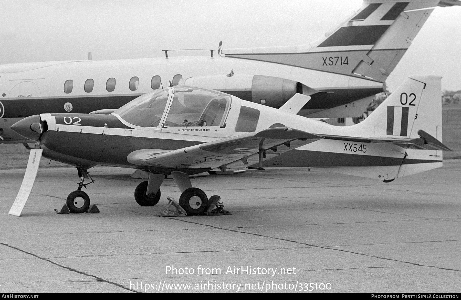 Aircraft Photo of XX545 | Scottish Aviation Bulldog T1 | UK - Air Force | AirHistory.net #335100