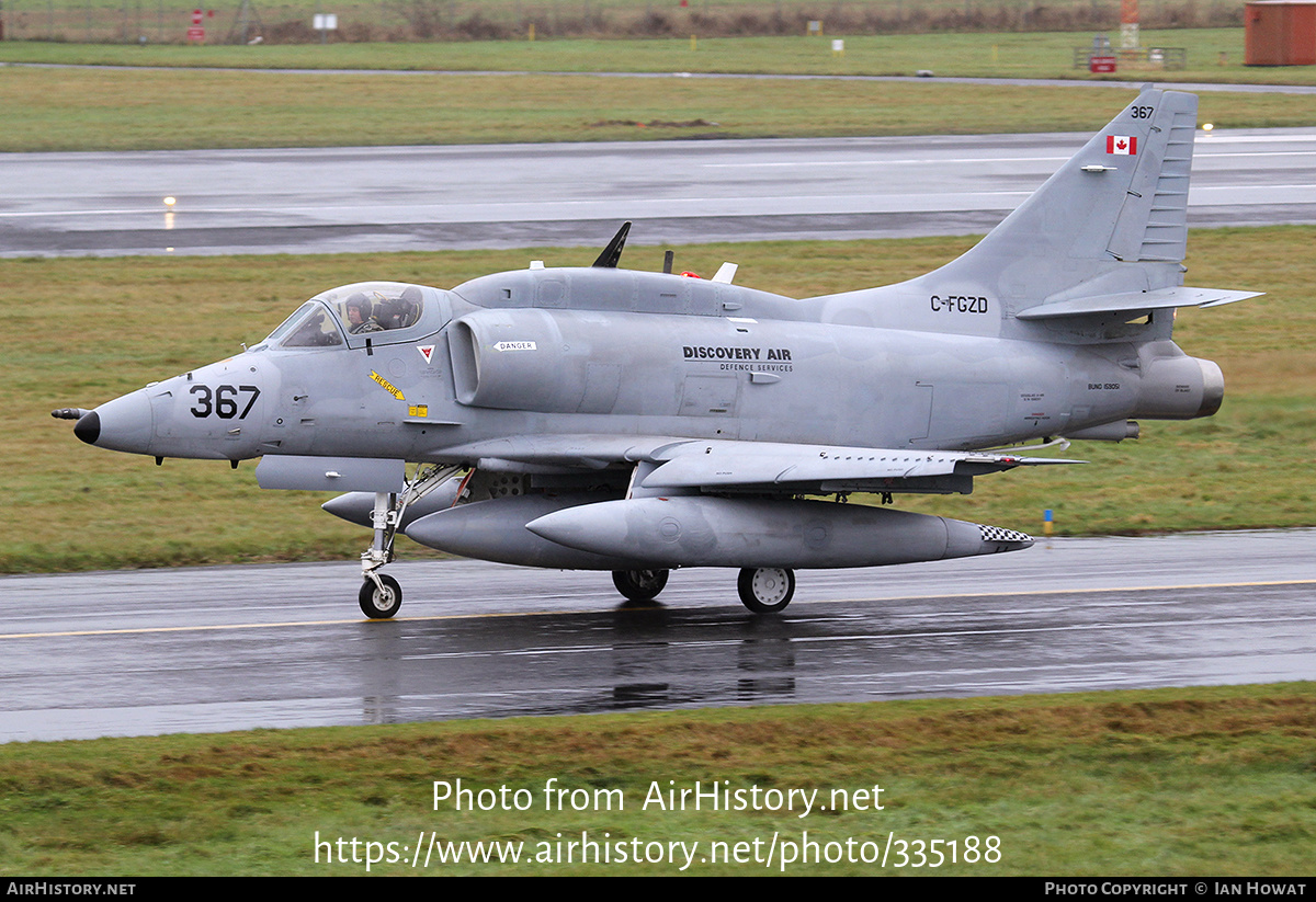 Aircraft Photo of C-FGZD | McDonnell Douglas A-4N Skyhawk II | Discovery Air Defence Services | AirHistory.net #335188