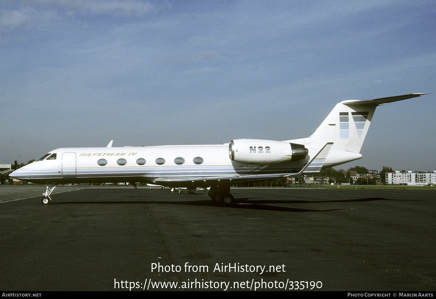 Aircraft Photo of N22 | Gulfstream Aerospace G-IV Gulfstream IV | AirHistory.net #335190