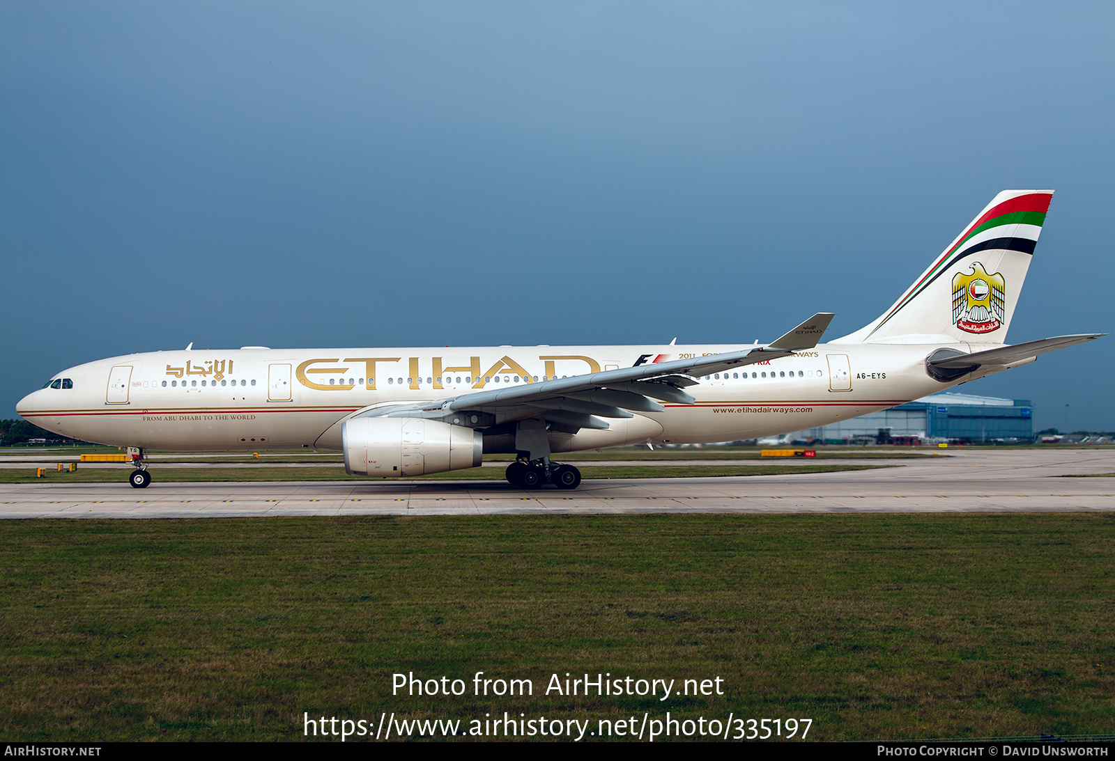 Aircraft Photo of A6-EYS | Airbus A330-243 | Etihad Airways | AirHistory.net #335197