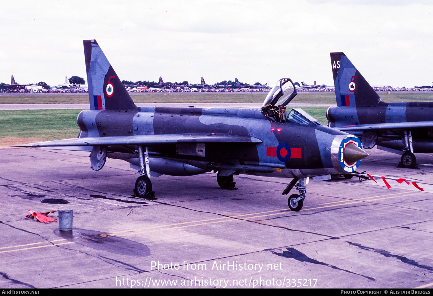 Aircraft Photo of XP753 | English Electric Lightning F3 | UK - Air Force | AirHistory.net #335217