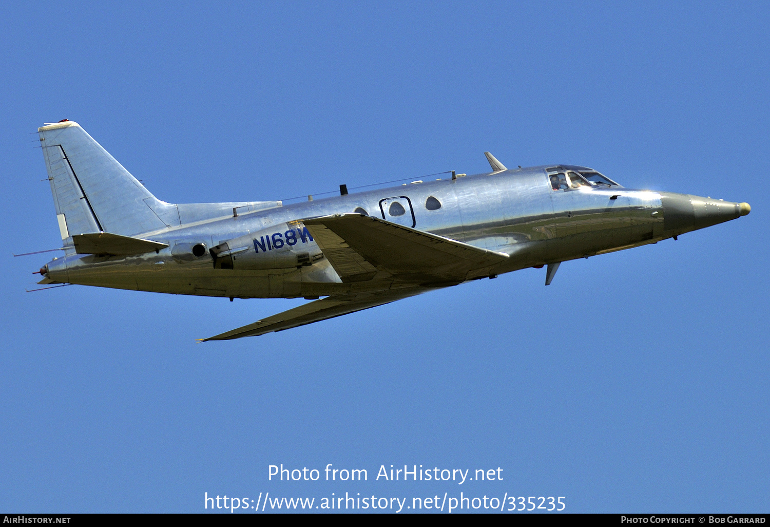 Aircraft Photo of N168W | North American NA-282 Sabreliner 40 | Northrop Grumman | AirHistory.net #335235