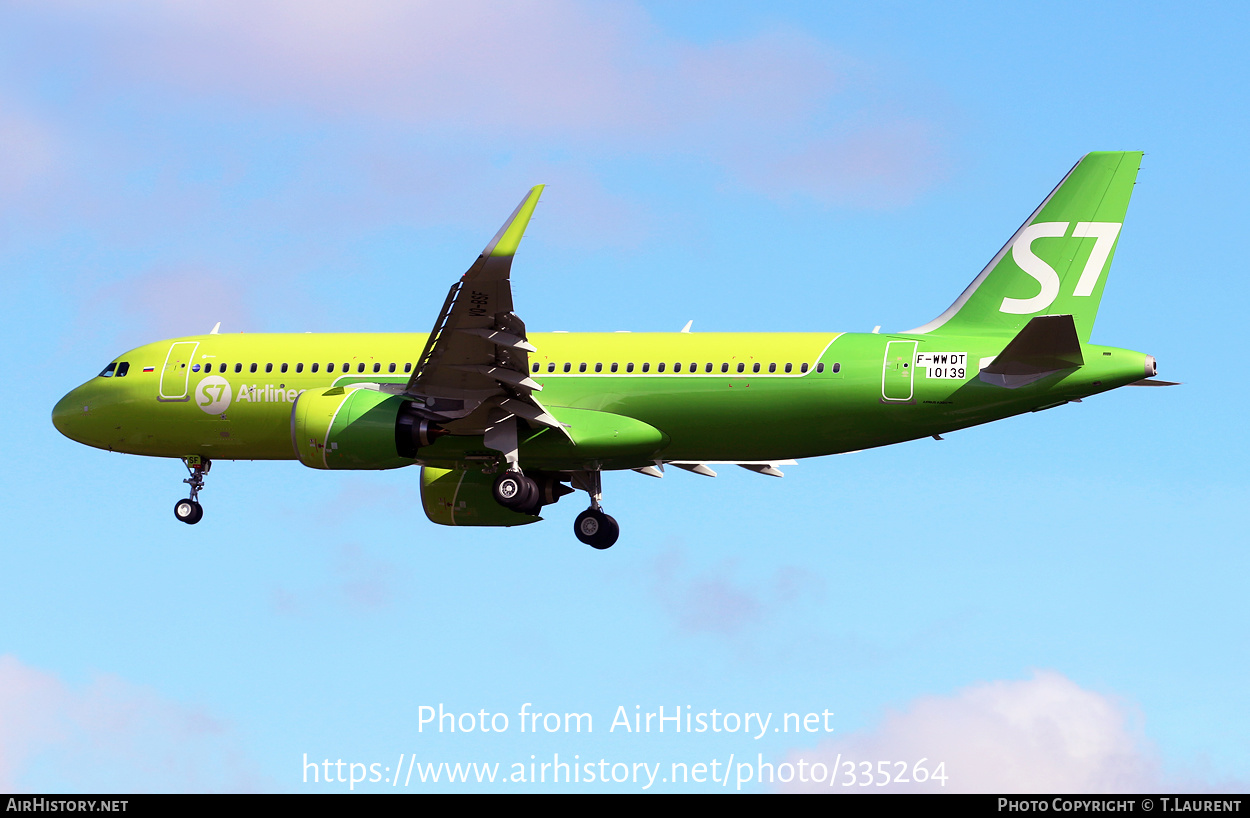 Aircraft Photo of F-WWDT | Airbus A320-271N | S7 Airlines | AirHistory.net #335264