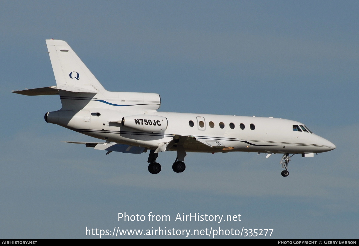 Aircraft Photo of N750JC | Dassault Falcon 50 | AirHistory.net #335277