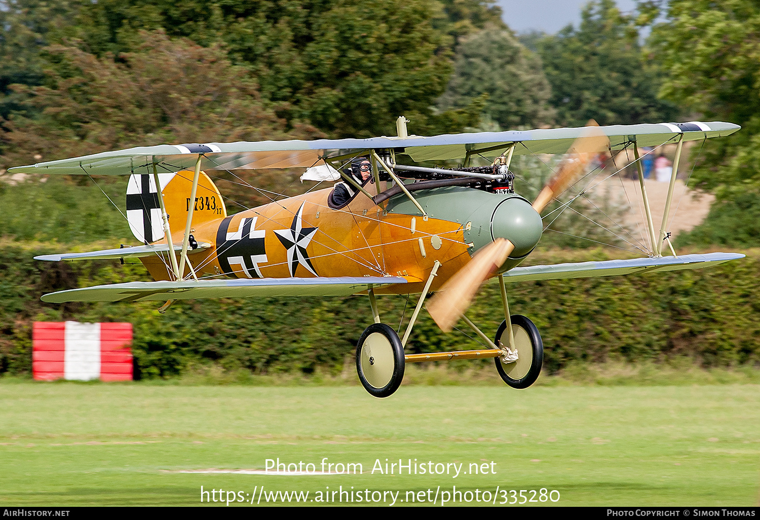 Aircraft Photo of ZK-TVD / D.7374/17 | Albatros D-Va (Replica) | Germany - Air Force | AirHistory.net #335280