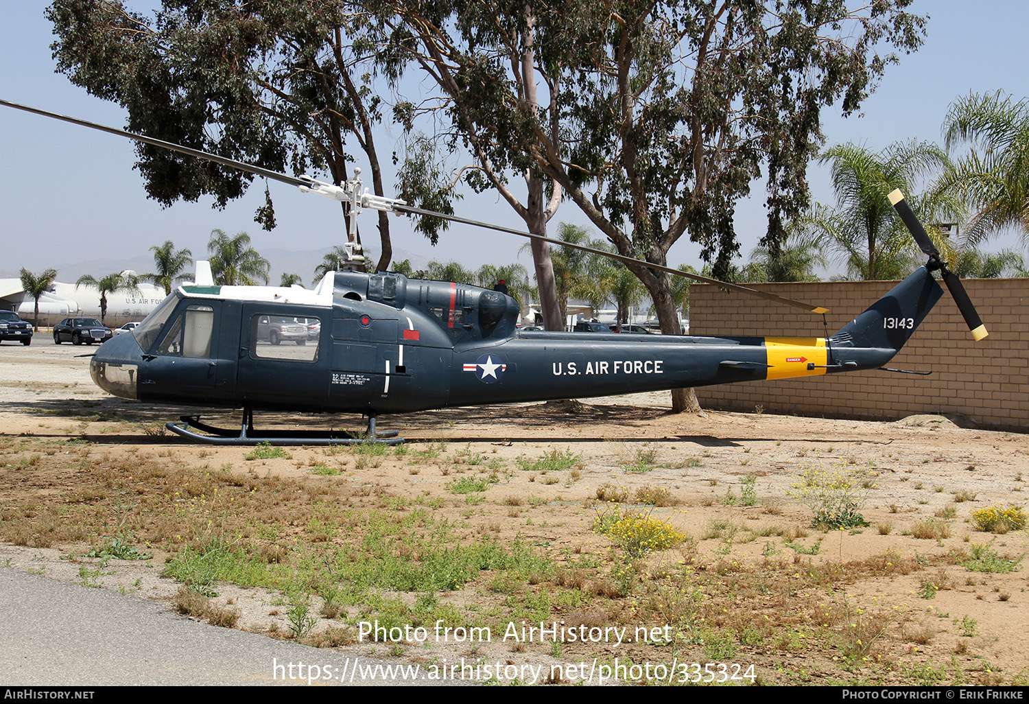 Aircraft Photo of 63-13143 / AF63-143 | Bell UH-1F Iroquois | USA - Air Force | AirHistory.net #335324