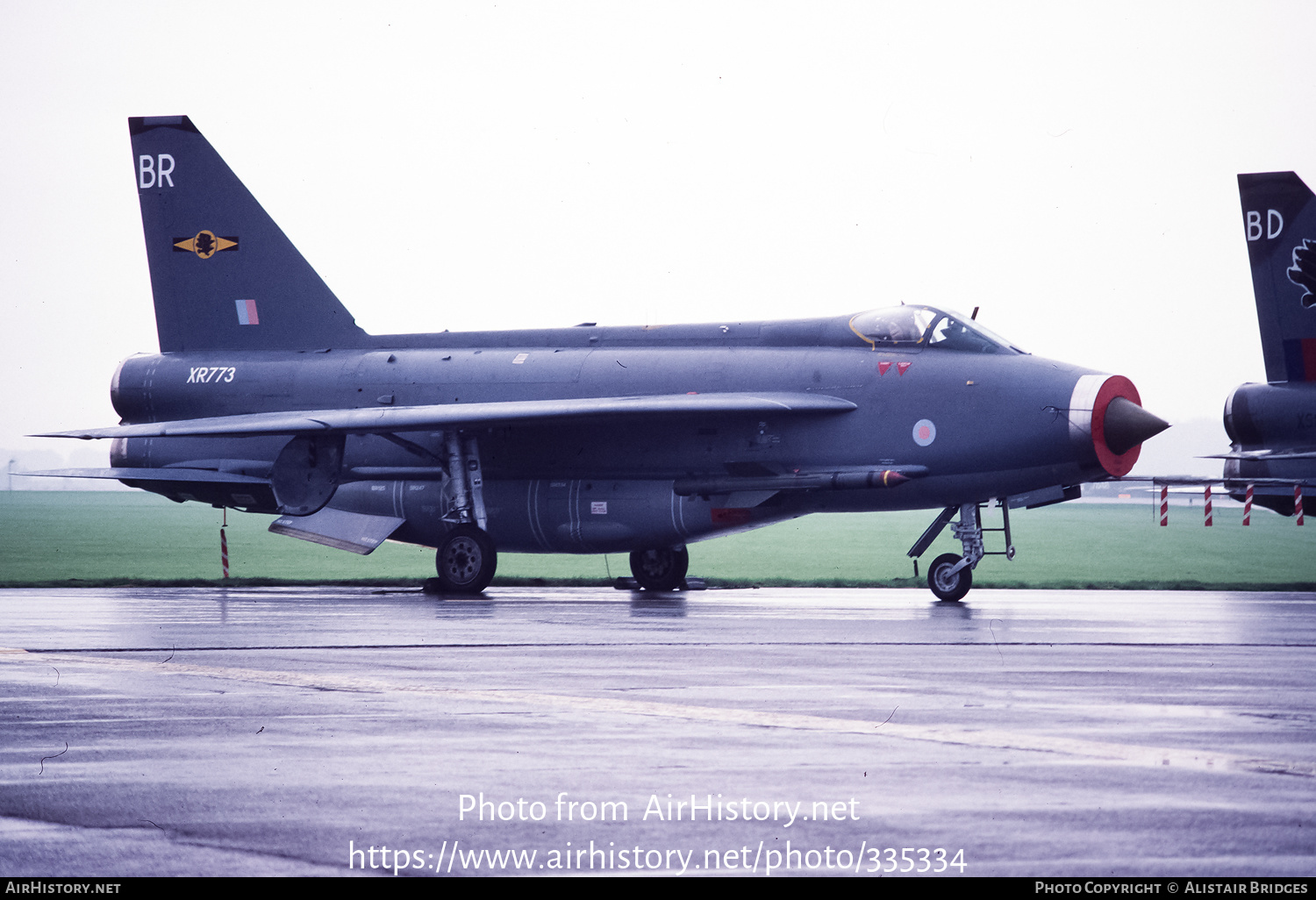 Aircraft Photo of XR773 | English Electric Lightning F6 | UK - Air Force | AirHistory.net #335334