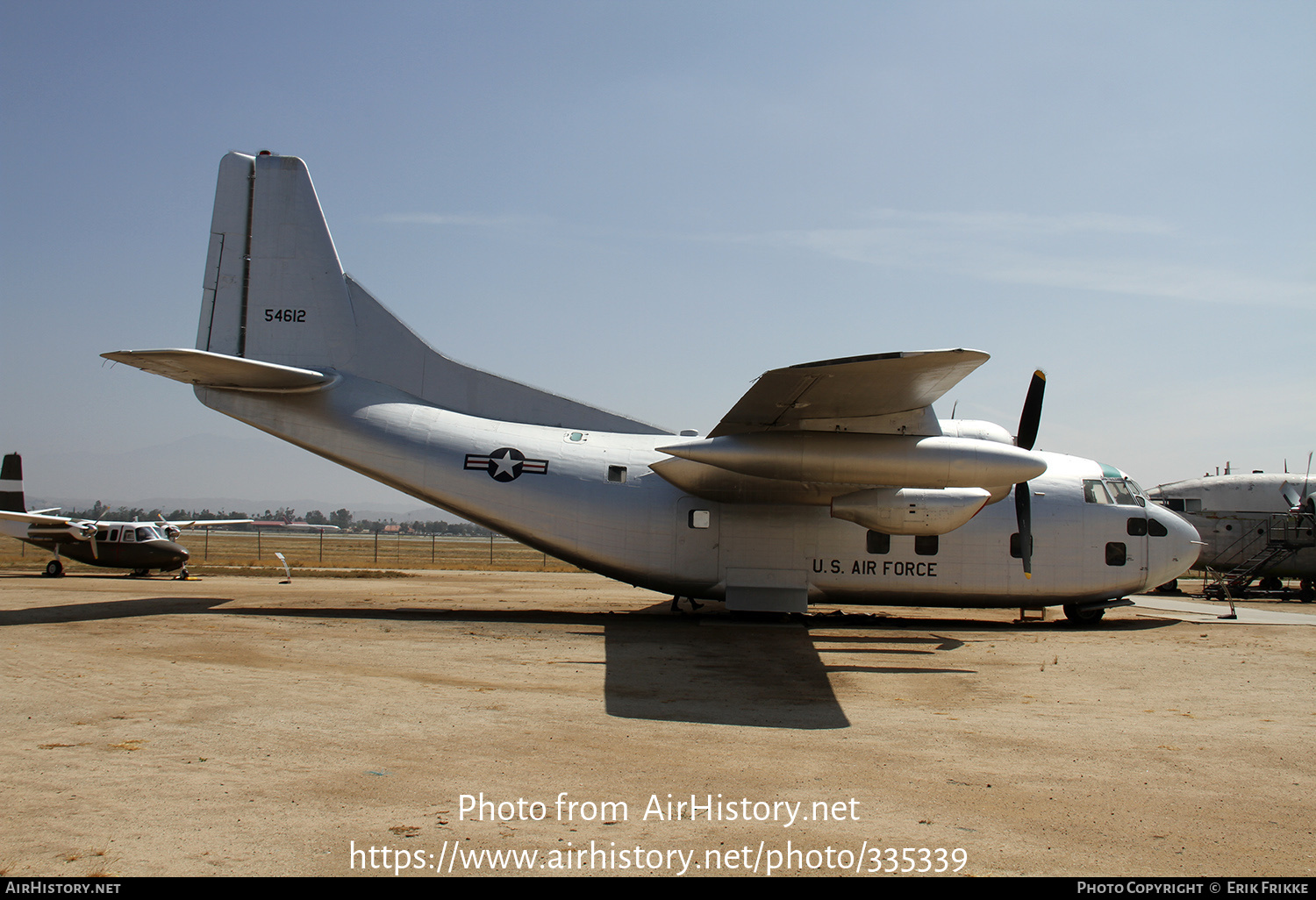 Aircraft Photo of 54-612 | Fairchild C-123K Provider | USA - Air Force | AirHistory.net #335339