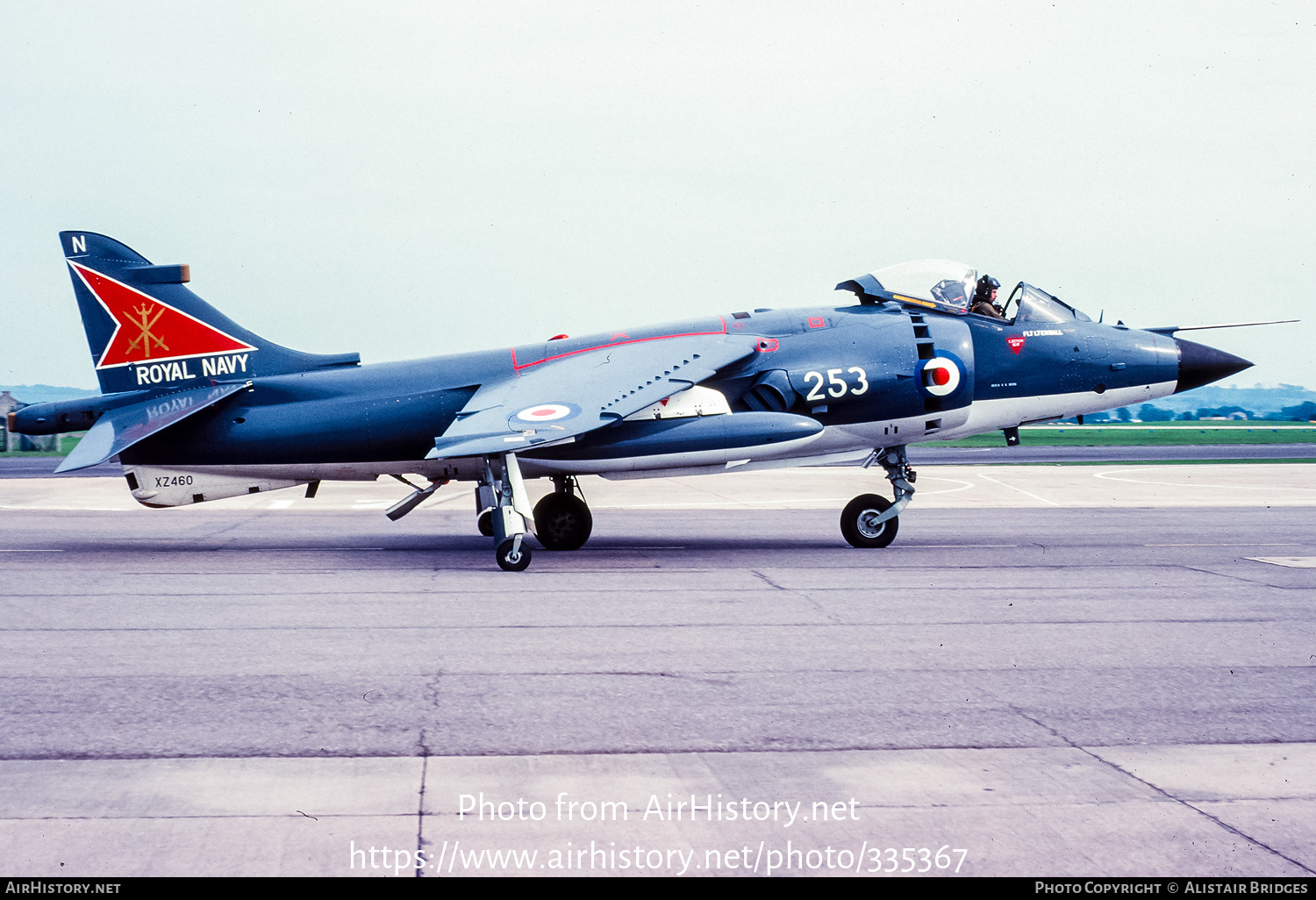 Aircraft Photo of XZ460 | British Aerospace Sea Harrier FRS1 | UK - Navy | AirHistory.net #335367