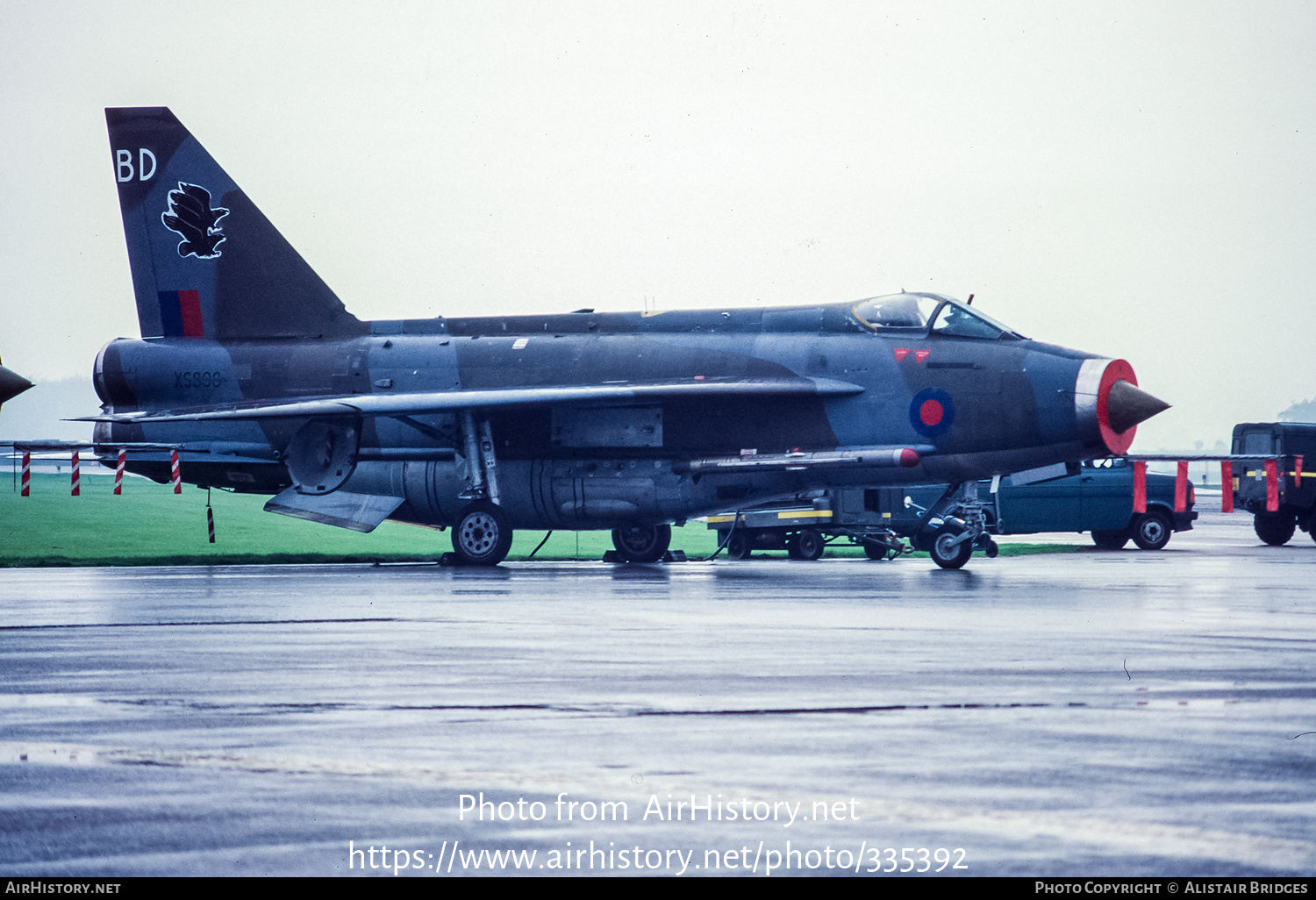 Aircraft Photo of XS898 | English Electric Lightning F6 | UK - Air Force | AirHistory.net #335392