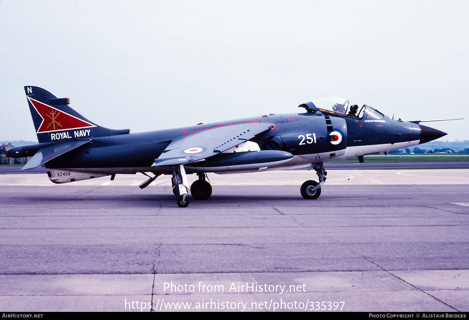 Aircraft Photo of XZ458 | British Aerospace Sea Harrier FRS1 | UK - Navy | AirHistory.net #335397