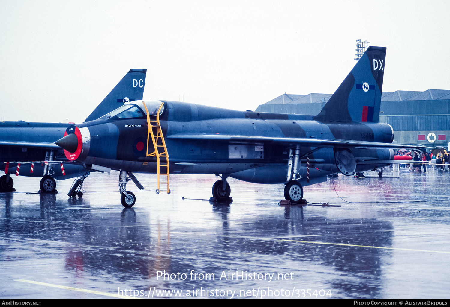 Aircraft Photo of XS456 | English Electric Lightning T5 | UK - Air Force | AirHistory.net #335404