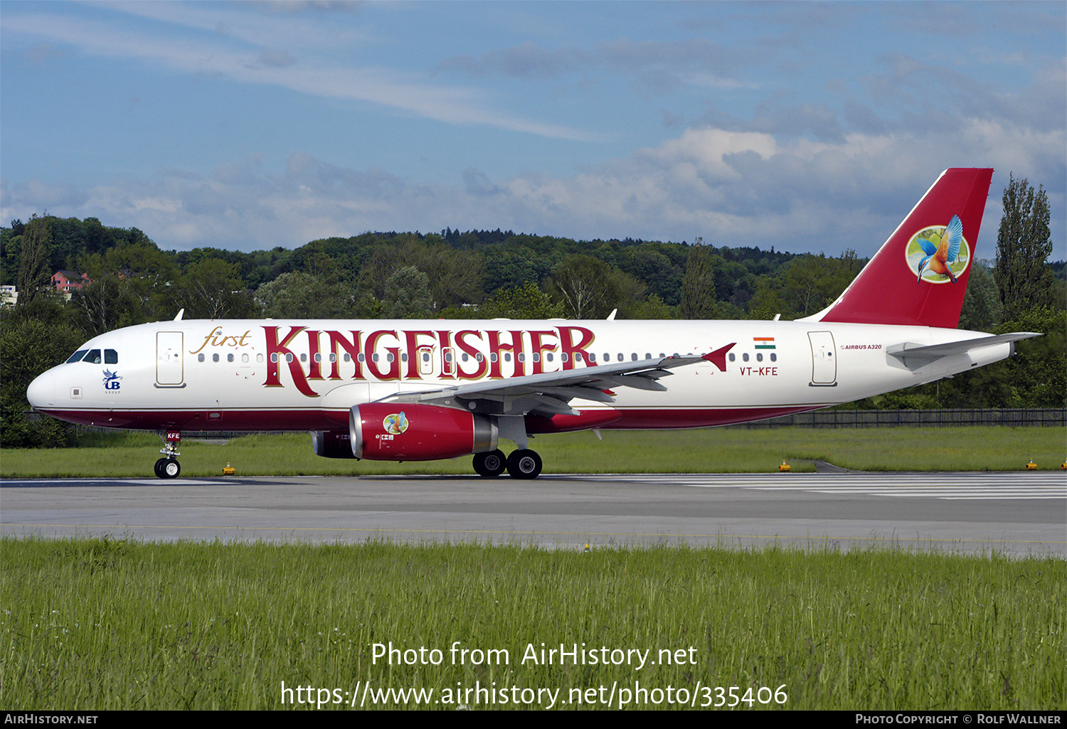 Aircraft Photo of VT-KFE | Airbus A320-232 | Kingfisher Airlines | AirHistory.net #335406