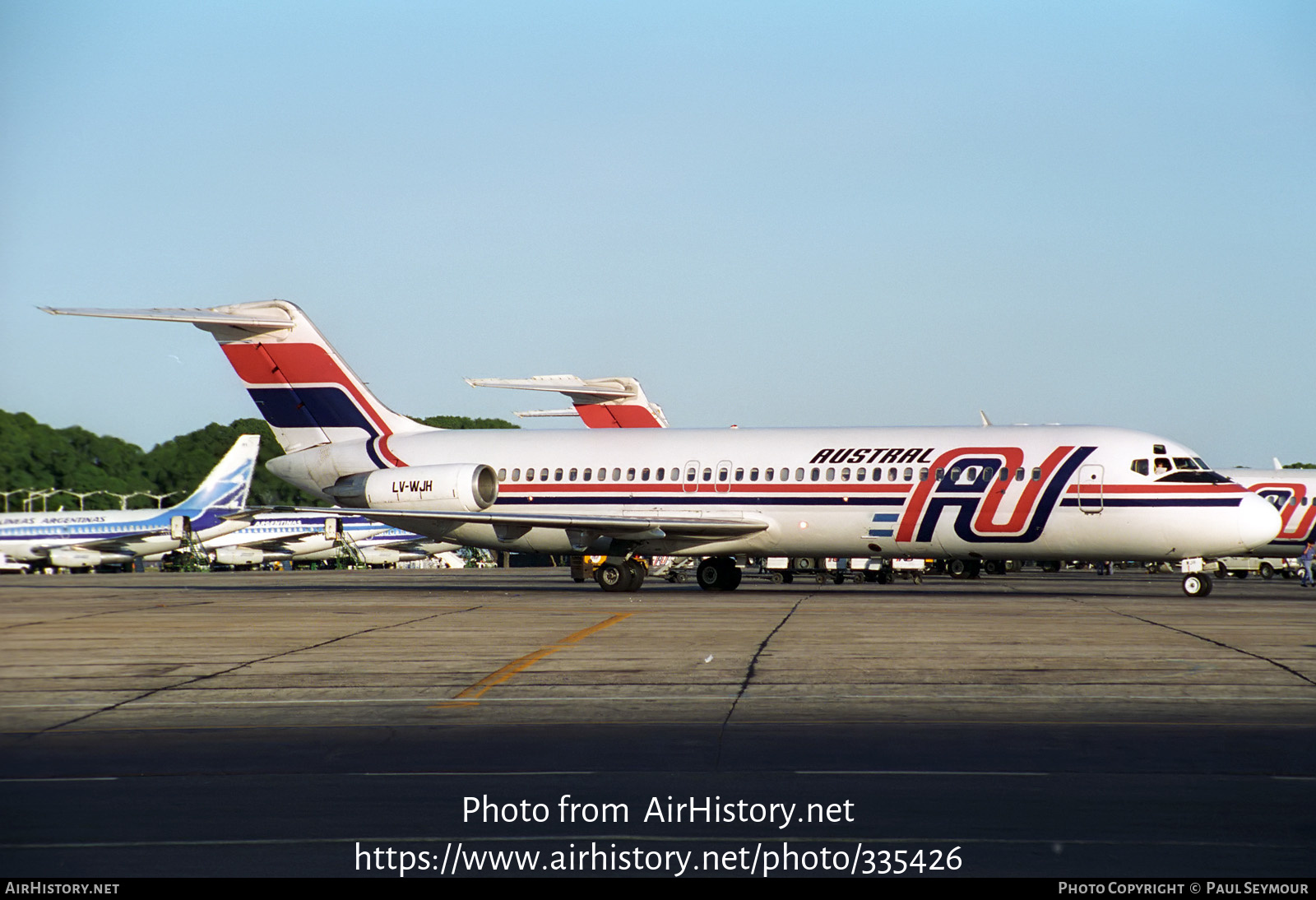 Aircraft Photo of LV-WJH | McDonnell Douglas DC-9-32 | Austral Líneas Aéreas | AirHistory.net #335426