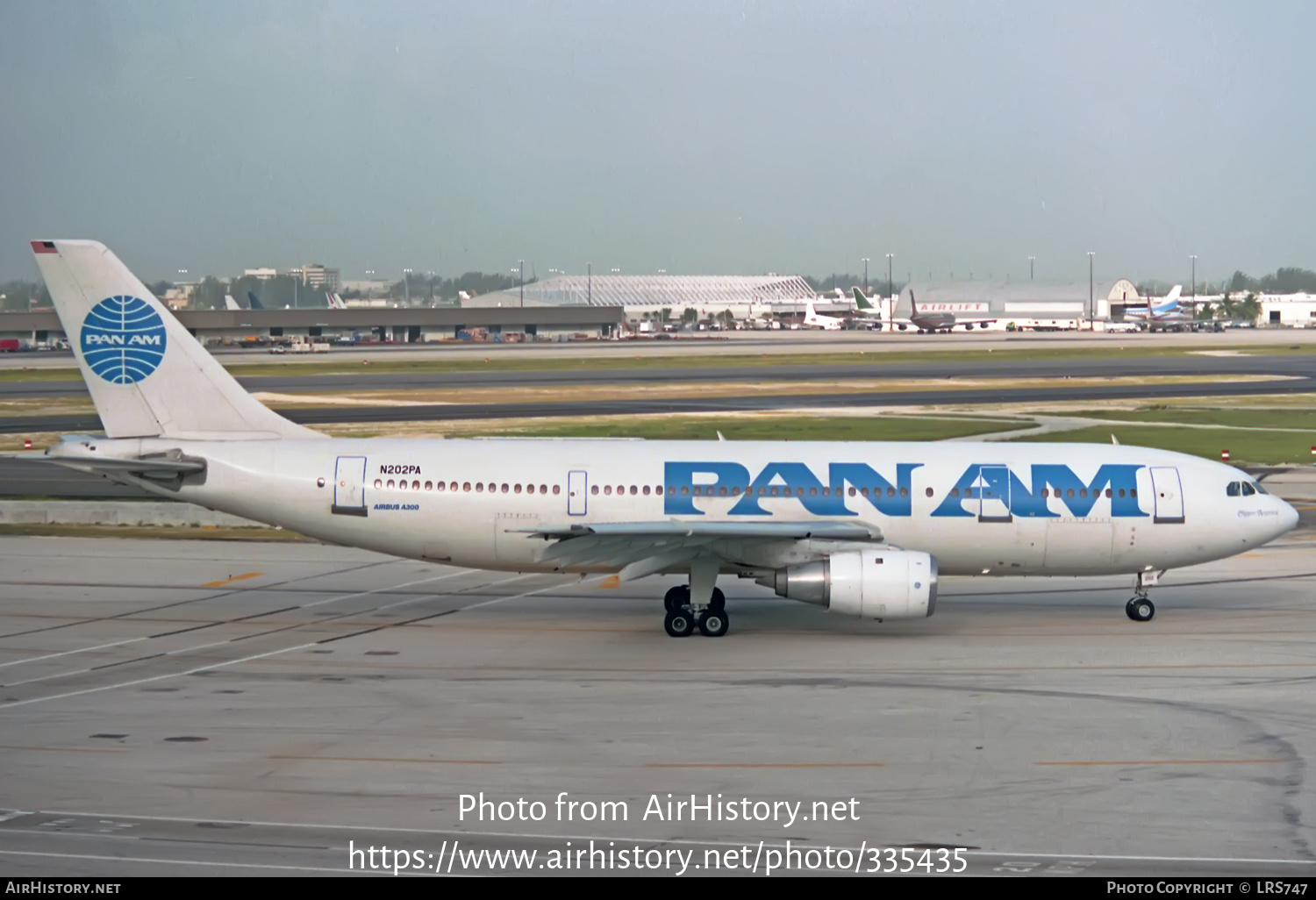 Aircraft Photo of N202PA | Airbus A300B4-203 | Pan American World Airways - Pan Am | AirHistory.net #335435