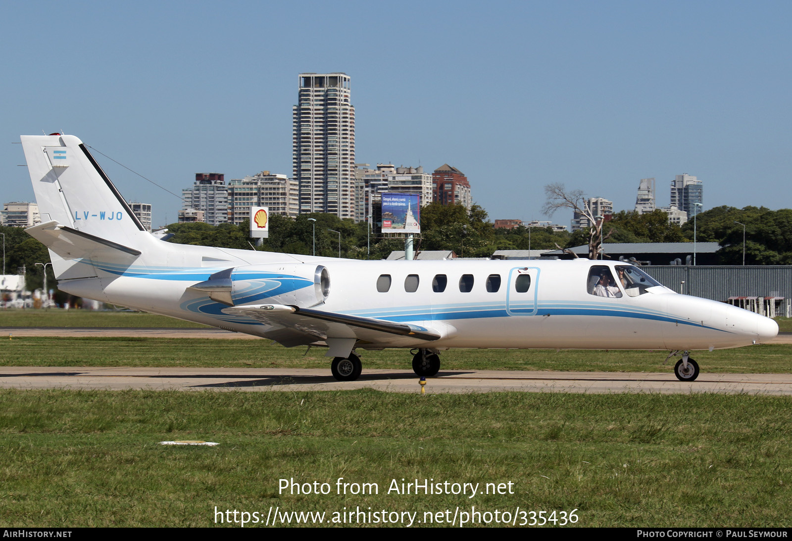 Aircraft Photo of LV-WJO | Cessna 550 Citation II | AirHistory.net #335436