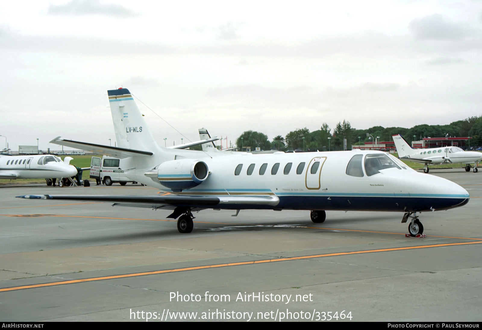 Aircraft Photo of LV-WLS | Cessna 560 Citation Ultra | Provincia de Santa Cruz | AirHistory.net #335464