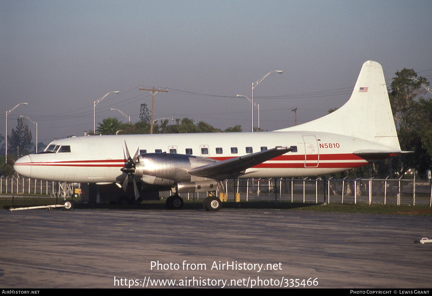 Aircraft Photo of N5810 | Convair 580 | AirHistory.net #335466