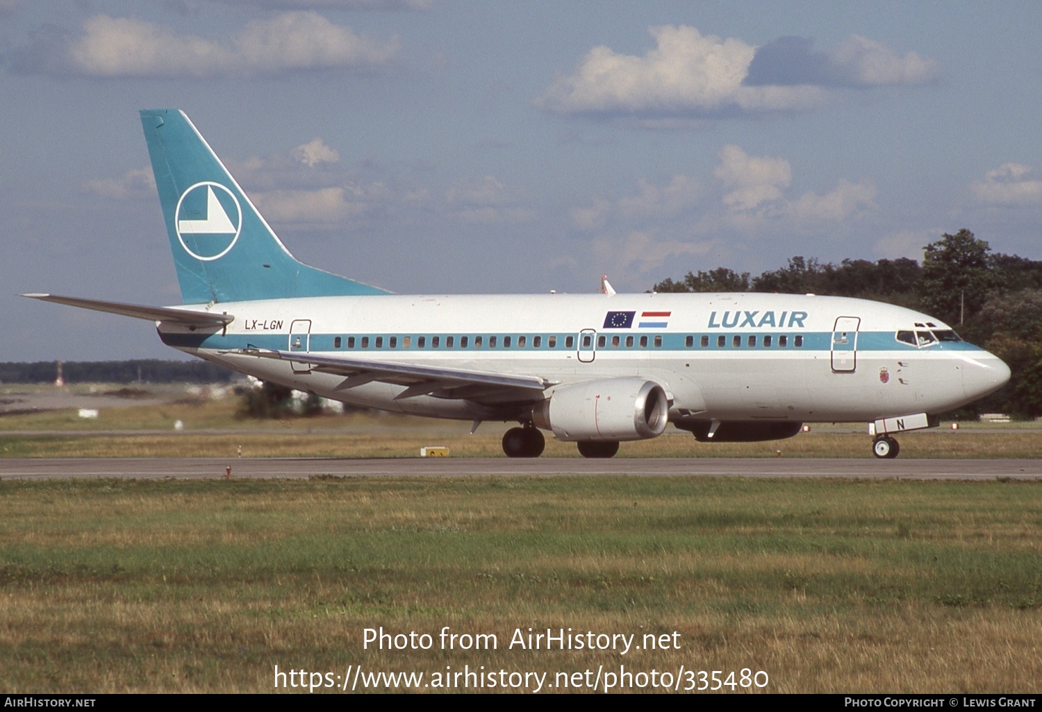 Aircraft Photo of LX-LGN | Boeing 737-59D | Luxair | AirHistory.net #335480