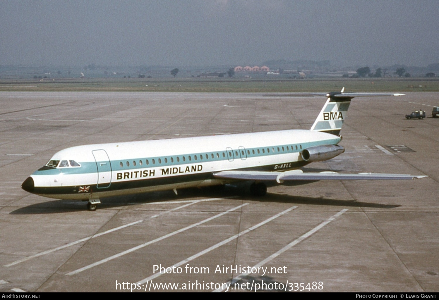 Aircraft Photo of G-AXLL | BAC 111-523FJ One-Eleven | British Midland Airways - BMA | AirHistory.net #335488