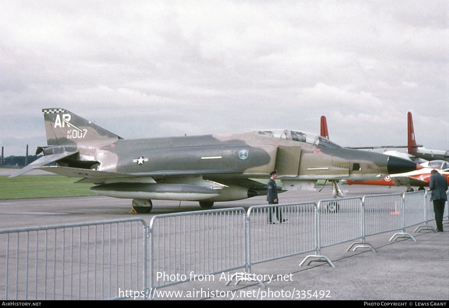 Aircraft Photo of 64-1007 / AF64-007 | McDonnell RF-4C Phantom II | USA - Air Force | AirHistory.net #335492