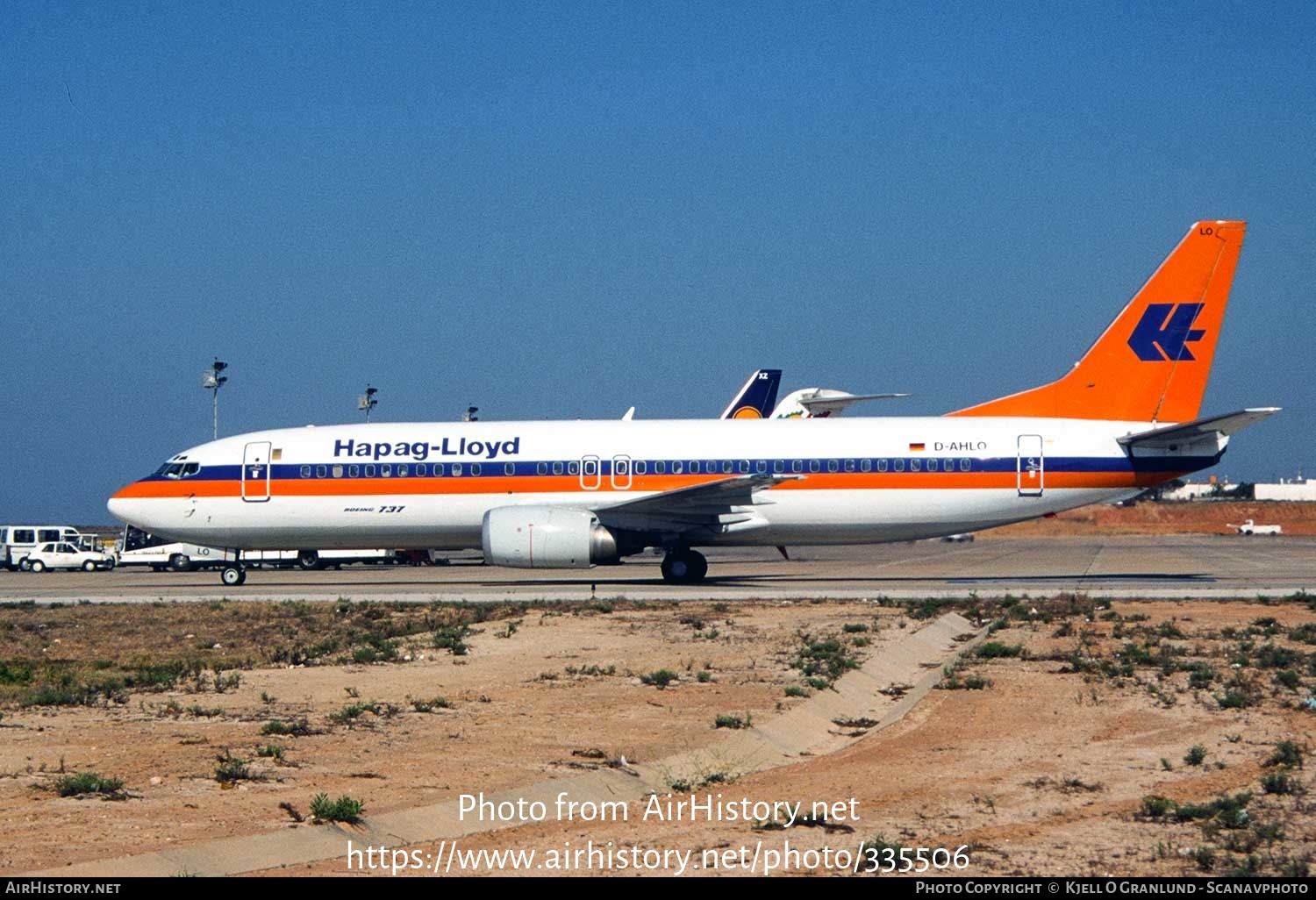 Aircraft Photo of D-AHLO | Boeing 737-4K5 | Hapag-Lloyd | AirHistory.net #335506