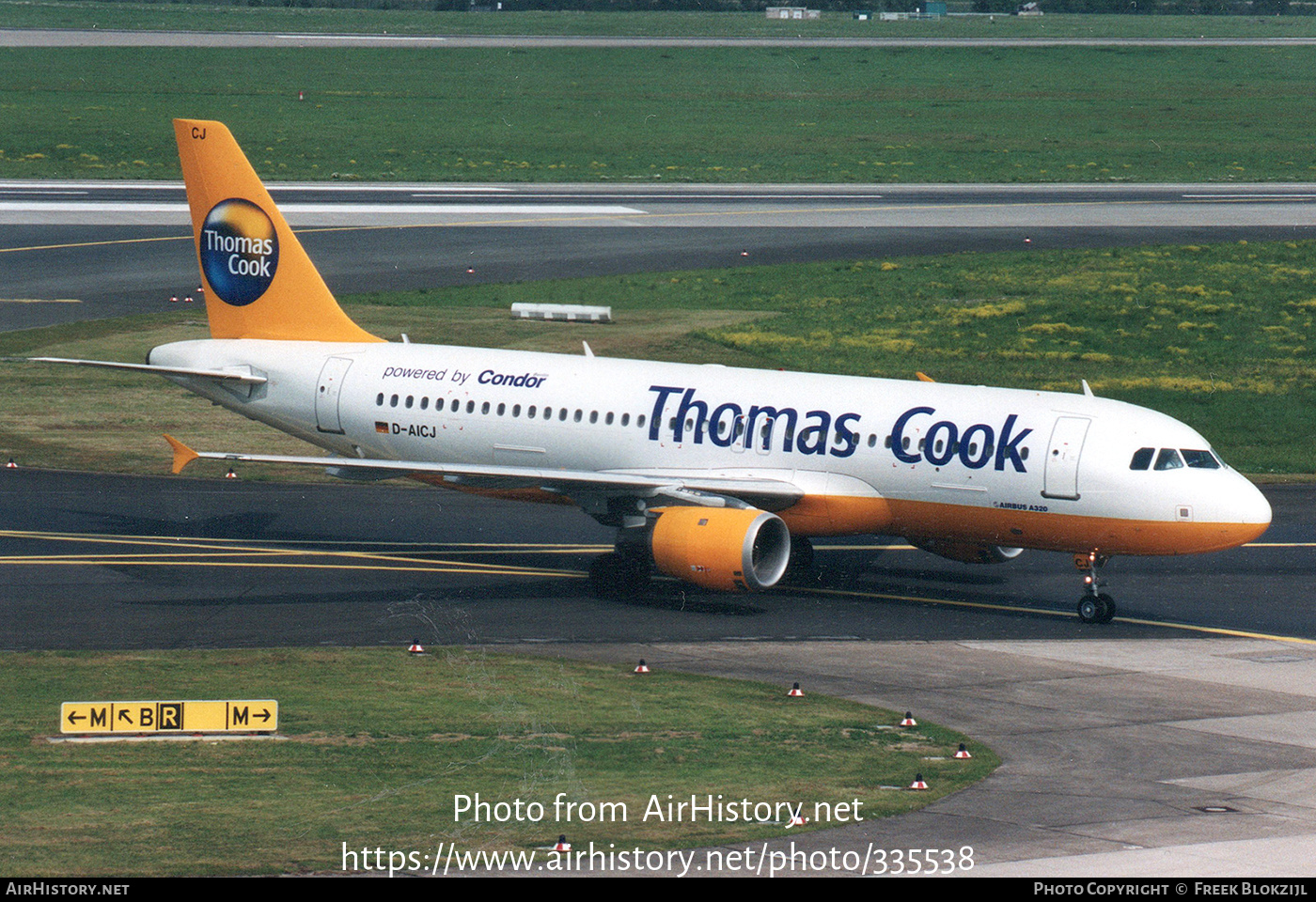 Aircraft Photo of D-AICJ | Airbus A320-212 | Thomas Cook Airlines | AirHistory.net #335538