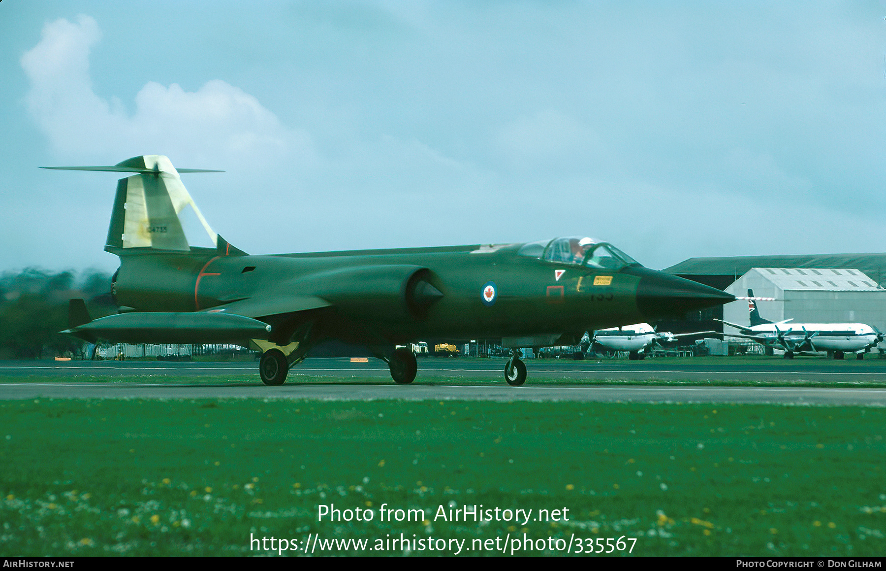 Aircraft Photo of 104735 | Lockheed CF-104 Starfighter | Canada - Air Force | AirHistory.net #335567