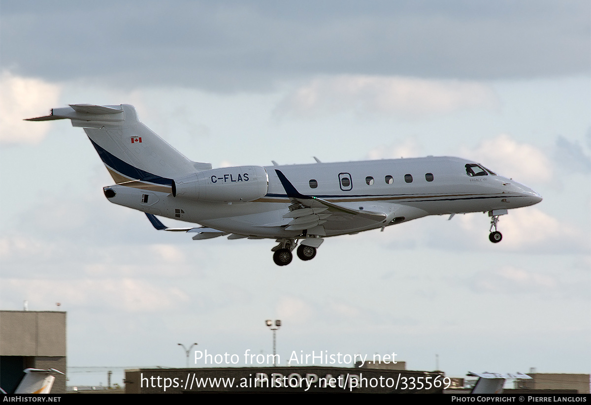 Aircraft Photo of C-FLAS | Embraer EMB-545 Legacy 450 | AirHistory.net #335569