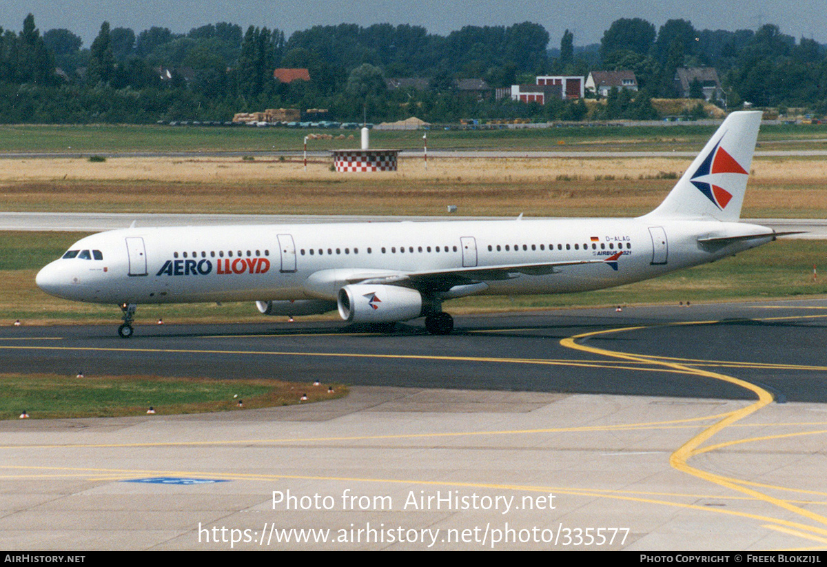 Aircraft Photo of D-ALAG | Airbus A321-231 | Aero Lloyd | AirHistory.net #335577