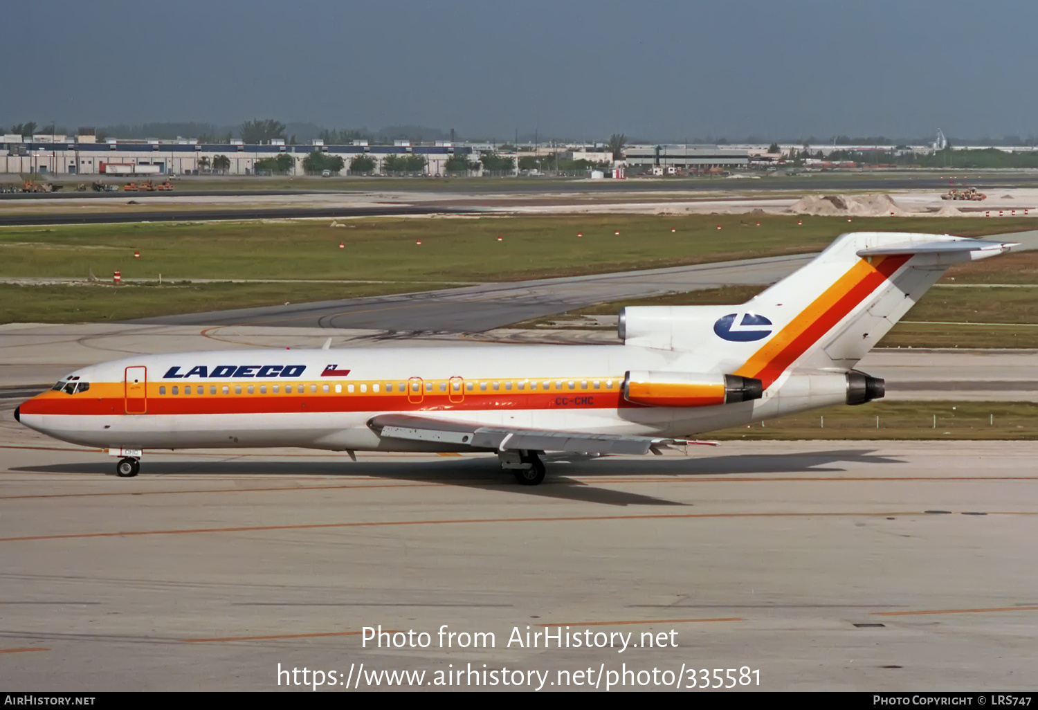 Aircraft Photo of CC-CHC | Boeing 727-95 | Ladeco | AirHistory.net #335581